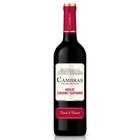 Vin de France Merlot Cabernet Sauvignon - CAMBRAS - Carrefour à Massy Vin de France Merlot Cabernet Sauvignon - CAMBRAS en promo chez Carrefour Massy à 1,95 €