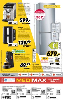 Kaffee im MEDIMAX Prospekt "0% FINANZIERUNG" mit 8 Seiten (Dinslaken)