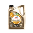 Huile 5W30 Totalenergies Quartz NFC ou Elf  Evol Mixte 5L - TOTAL dans le catalogue Carrefour