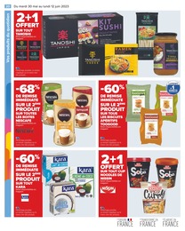 Prix et réduction Gâteau dans le prospectus Carrefour en cours Offre Gâteau dans le catalogue Carrefour du moment à la page 20