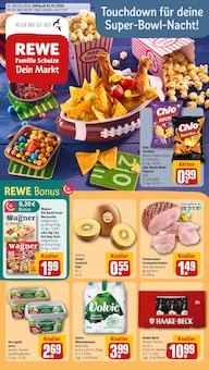 Bier im REWE Prospekt "Dein Markt" mit 32 Seiten (Wilhelmshaven)