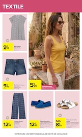 Chaussures en promo dans le catalogue Carrefour à la page 64