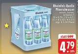 E center Oer-Erkenschwick - Mineralwasser Angebot im Prospekt Mineralwasser bei E center im Oer-Erkenschwick Prospekt für 4,79 €