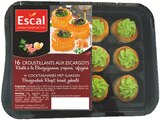 Croustillants aux escargots - ESCAL en promo chez Intermarché Super Hyères à 3,99 €