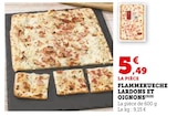 Flammekueche lardons et oignons à Super U dans Nivillac Flammekueche lardons et oignons à Super U dans Nivillac