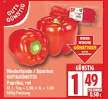 EDEKA Zühlsdorf - Paprika, rot Angebot im Prospekt Paprika, rot bei EDEKA im Zühlsdorf Prospekt für 1,49 €