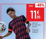 Maillot de football Homme - PUMA en promo chez Intersport Maillot de football Homme - PUMA dans le catalogue Intersport