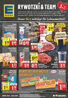 EDEKA Prospekt der Woche "Aktuelle Angebote" Seite 1, 23.02.2026 bis 28.02.2026 für Moers Aktueller EDEKA Prospekt "Aktuelle Angebote" Seite 1 von 24 Seiten für Moers