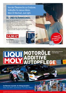 Motorrad im aktuellen Bosch Car Service Prospekt (Berlin) Motorrad im Bosch Car Service Prospekt "Kleine Details. Große Wirkung. Meine Werkstatt mit AHA-Effekt." mit 21 Seiten (Berlin)