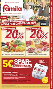 Aktueller famila Nordwest Prospekt "Markt - Angebote" Seite 1 von 2 Seiten