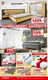 Bett im Segmüller Prospekt in Mannheim Aktueller Segmüller Prospekt mit Bett, "Kauf 3 zahl 2", Seite 4