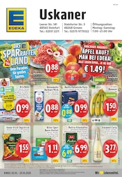 Aktueller EDEKA Supermarkt Prospekt in Emsdetten und Umgebung, "Aktuelle Angebote" mit 24 Seiten, 20.10.2025 - 25.10.2025