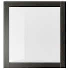 Vitrinentür schwarzbraun/Klarglas 60x64 cm bei IKEA im Duisburg Prospekt für 30,00 €