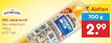 XXL Leberwurst von Hofmaier für 2,99 € bei Netto Marken-Discount im Angebot XXL Leberwurst von Hofmaier im aktuellen Netto Marken-Discount Prospekt