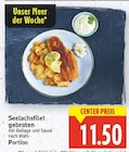 Seelachsfilet gebraten im aktuellen E center Prospekt