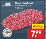 Rinder-Hackfleisch von Gut Ponholz im aktuellen Netto Marken-Discount Prospekt für 7,99 €