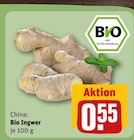 Bio Ingwer Angebote bei REWE Germering für 0,55 €