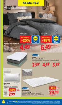 Bettwäsche im Lidl Prospekt "LIDL LOHNT SICH" mit 68 Seiten (Bielefeld)
