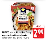 Herzstücke Red Curry Vegetable mit Jasminreis Angebote von EDEKA bei EDEKA Hanau für 2,99 €