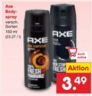 Bodyspray von Axe im aktuellen Netto Marken-Discount Prospekt für 3,49 €