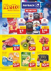 Aktueller Netto Marken-Discount Prospekt mit Schweinefleisch, "Aktuelle Angebote", Seite 1