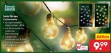 Solar Birnen Lichterkette Angebote von Living & Garden bei Netto Marken-Discount Paderborn für 9,99 €