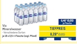 Vio Mineralwasser im Angebot bei METRO in Karlsruhe Vio Mineralwasser Angebote bei METRO Karlsruhe für 9,85 €