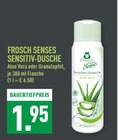 Senses Sensitiv-Dusche Aloe Vera oder Granatapfel im Angebot bei Marktkauf in Münster Senses Sensitiv-Dusche Aloe Vera oder Granatapfel Angebote von Frosch bei Marktkauf Münster für 1,95 €