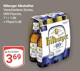 Alkoholfrei Angebote von Bitburger bei GLOBUS Halle für 3,69 €