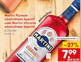 Floreale alkoholfreier Aperitif Angebote von Martini bei Netto Marken-Discount Pirmasens für 7,99 €