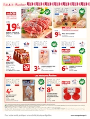 Promos Gigot D'agneau dans le catalogue "LES HALLES" de Auchan Supermarché Gigot D'agneau en promo dans le catalogue Auchan Supermarché à la page 4