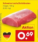 Schweine-Lachs/Schälbraten bei Netto Marken-Discount im Karcha Prospekt für 0,69 €