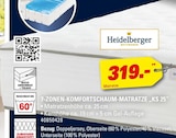 Aktuelles 7-Zonen-Komfortschaum-Matratze "KS 25" Angebot bei Höffner in Hamm ab 319,00 €