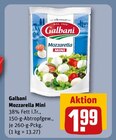 Mozzarella Mini im Angebot bei REWE in Bonn Mozzarella Mini Angebote von Galbani bei REWE Bonn für 1,99 €
