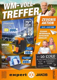 Fernseher im expert Prospekt "Top Angebote" mit 12 Seiten (Halle (Saale))