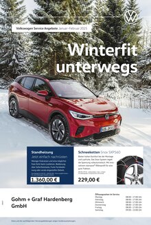 Volkswagen Prospekt Auf ins Wintervergnügen mit  Seite in Meersburg und Umgebung