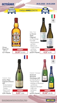 Whiskey im METRO Prospekt "Wochenangebote SCO + App Deals" mit 27 Seiten (Bielefeld)