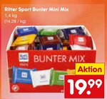 Bunter Mini Mix Angebote von Ritter Sport bei Netto Marken-Discount Langenfeld für 19,99 €