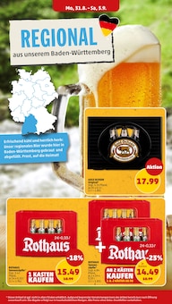 Bier im aktuellen Penny Prospekt (Reutlingen) Bier im Penny Prospekt "Wer gĂĽnstig will, muss Penny." mit 53 Seiten (Reutlingen)
