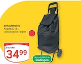 Einkaufstrolley im Angebot bei GLOBUS in Koblenz Einkaufstrolley Angebote bei GLOBUS Koblenz für 34,99 €