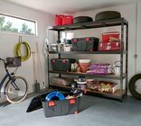 Étagère métal XXL 4 tablettes l.237 x H.200 x P.60 cm en promo chez Castorama Toulon à 109,90 €