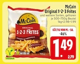 Original 1•2•3 Frites von McCain im aktuellen EDEKA Prospekt für 1,49 €