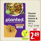Chicken Kräuter & Zitrone im Angebot bei EDEKA in Koblenz Chicken Kräuter & Zitrone Angebote von planted. bei EDEKA Koblenz für 2,49 €