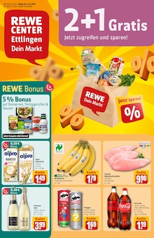 Cola im REWE Prospekt "Dein Markt" mit 30 Seiten (Ettlingen)