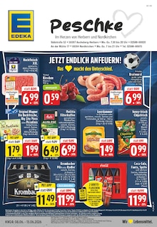 EDEKA Selm Prospekt der aktuellen Woche, gültig von 08.06.2026 bis 13.06.2026 Aktueller EDEKA Selm Prospekt "Aktuelle Angebote" mit 26 Seiten