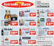 Cola im Getränke Oase Prospekt in Lippstadt Aktueller Getränke Oase Prospekt mit Cola, "Aktuelle Angebote", Seite 1