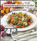 Sommersalat vom Buffet für 4,90 € bei Höffner im Angebot Sommersalat vom Buffet im aktuellen Höffner Prospekt