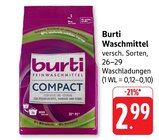 Waschmittel Angebote von Burti bei E center Leonberg für 2,99 €