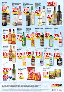 Whiskey im aktuellen Trinkgut Prospekt (Paderborn) Whiskey im Trinkgut Prospekt "Aktuelle Angebote" mit 6 Seiten (Paderborn)