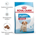 Croquettes Royal Canin Medium Puppy - ROYAL CANIN en promo à 26,99 € chez Maxi Zoo Croquettes Royal Canin Medium Puppy - ROYAL CANIN dans le catalogue Maxi Zoo